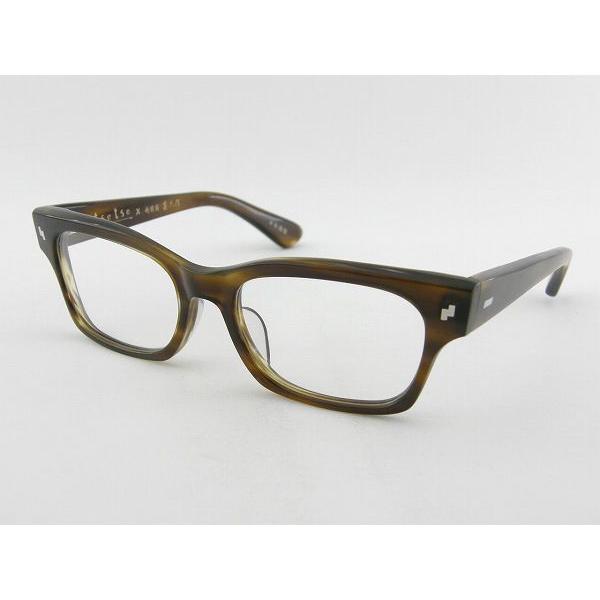tsetse×甚六作 TCL-003-4 メガネフレーム 茶色 上品 眼鏡 レトロ