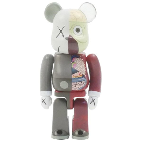 カウズ KAWS ×MEDICOM TOY BE＠RBRICK 100% COMPANION 人体模型ベア