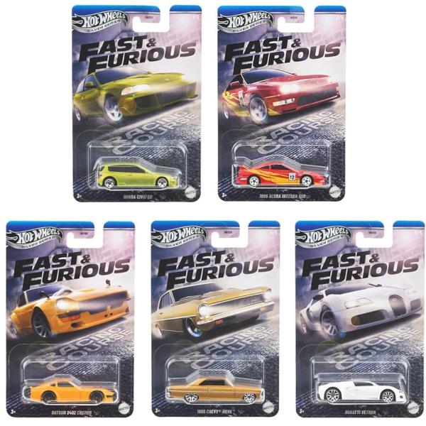 ホットウィール ワイルド・スピード アソート レーシングコース 5台