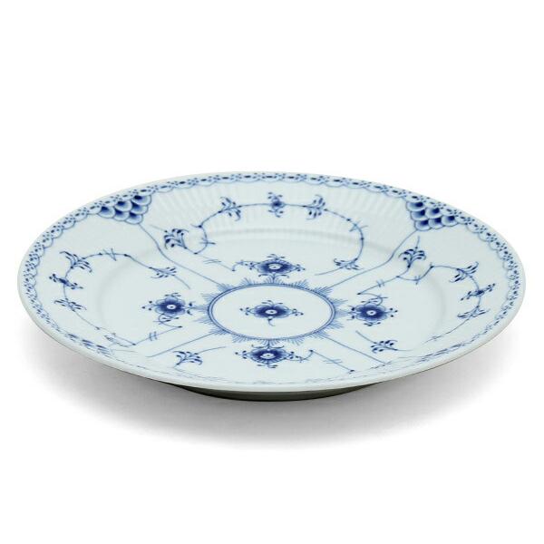 ブルーフルーテッド ロイヤルコペンハーゲン ハーフレース プレート