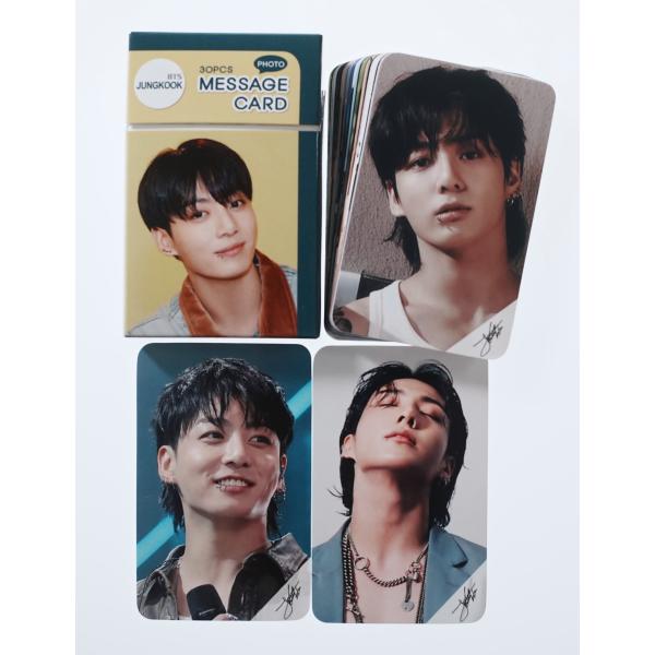 BTS ジョングク グッズ フォトメッセージカード（ブックマーク、タグ