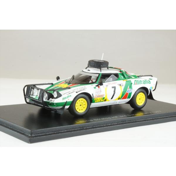スパーク 1/43 ランチア ストラトス HF No.7 1977 WRC サファリラリー