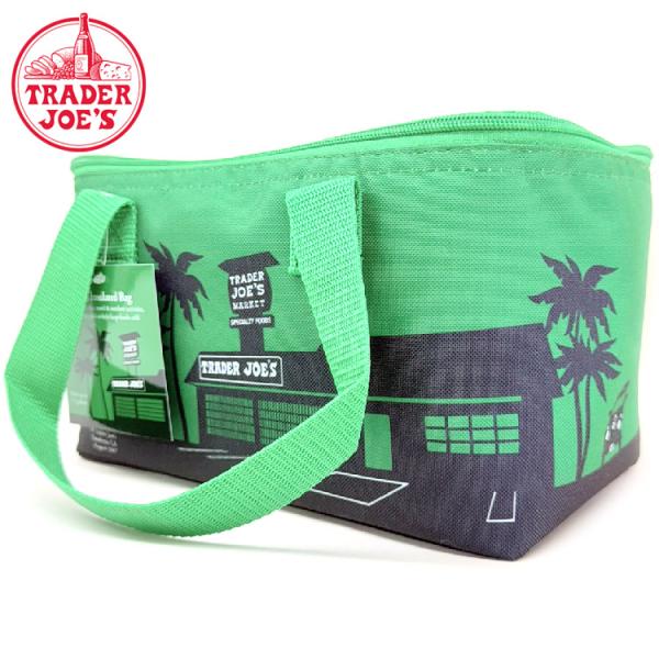 TRADER JOE'S トレーダージョーズ ランチバッグ グリーン 保冷バッグ