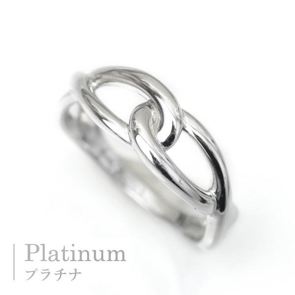 プラチナ 指輪 プラチナリング Pt900 インフィニティ モチーフ
