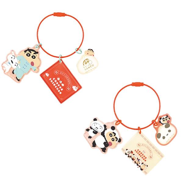 クレヨンしんちゃん 3連 キーリング ティーズファクトリー