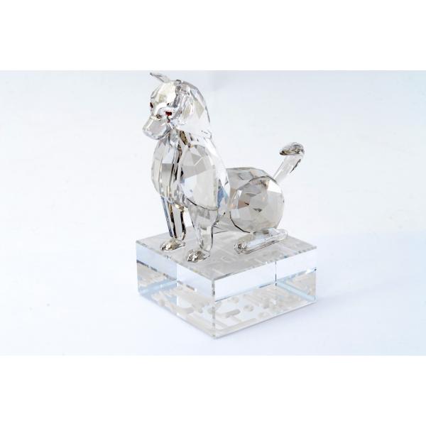 スワロフスキー Swarovski クリスタル 置物 犬 『Chinese Zodiac
