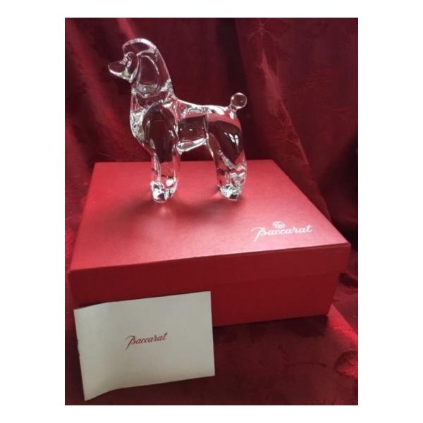 バカラ（Baccarat） 『犬 ドック プードル フィギュリン