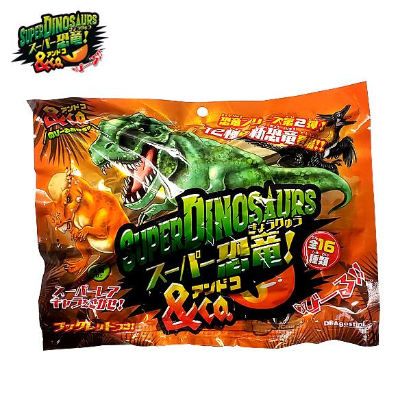 1袋】スーパー恐竜＆Co. (第2弾) ☆のびる恐竜の人形／クリアボディ
