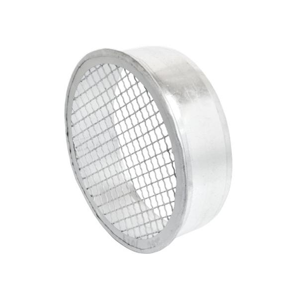 ステンレス スパイラルダクト 150φ キャップ 防鳥網付き SUS 継手