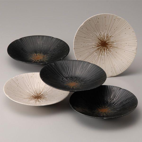 美濃焼/JAPAN 千段十草 深皿揃 15934 : 虹八 kohya - 通販 - Yahoo