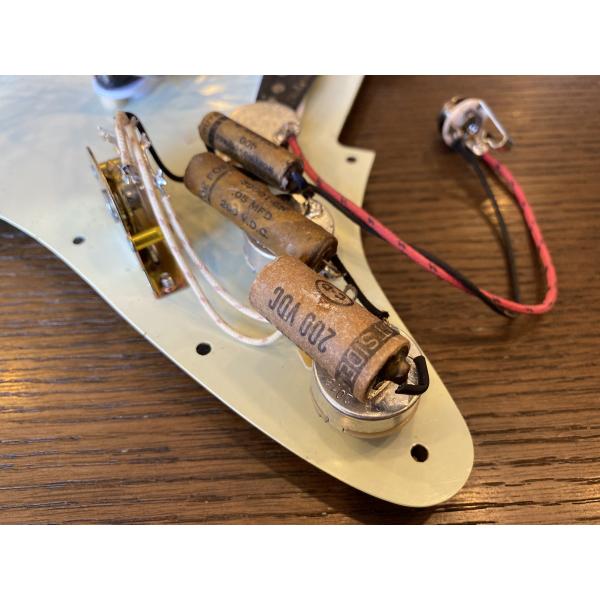 最強ストラト用アッセンブリ/ビンテージ Cornell Tiger Wax PB