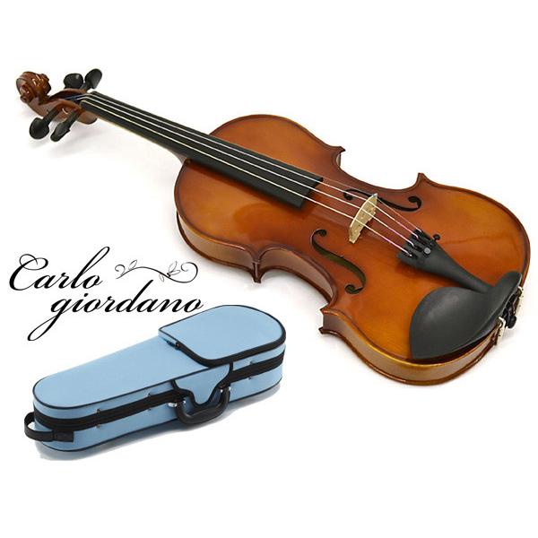 カルロジョルダーノ VS-1 SBL みずいろ 子供用 分数バイオリンセット 4