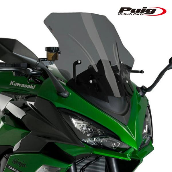 Puig（プーチ） Puig 20471F RACING-SCREEN [DARK SMOKE] Kawasaki