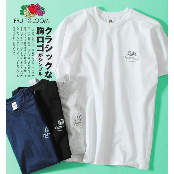 FRUIT OF THE LOOM（フルーツオブザルーム） ロゴTシャツ クラシック