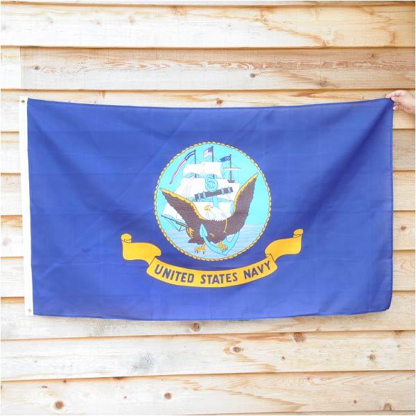 ROTHCO（ロスコ） フラッグ U.S.NAVY 89cm×156cm ブルー Flag 旗 US