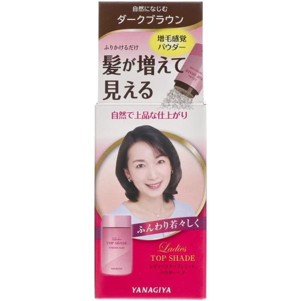 3個セット 柳屋本店 レディーストップシェード パウダーヘア ダーク
