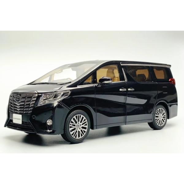Keng Fai 1/18 トヨタ アルファード ブラック 開閉 左ハンドル : 寝具