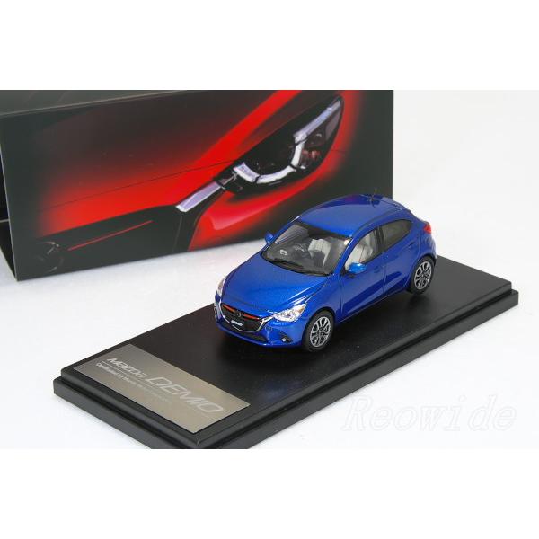 マツダ 特注 1/43 デミオ ダイナミックブルーマイカ : 寝具