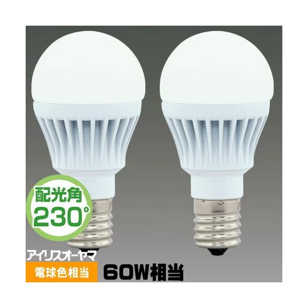 IRIS OHYAMA（アイリスオーヤマ） LDA8L-G-E17/W-6T52P LED電球 小形