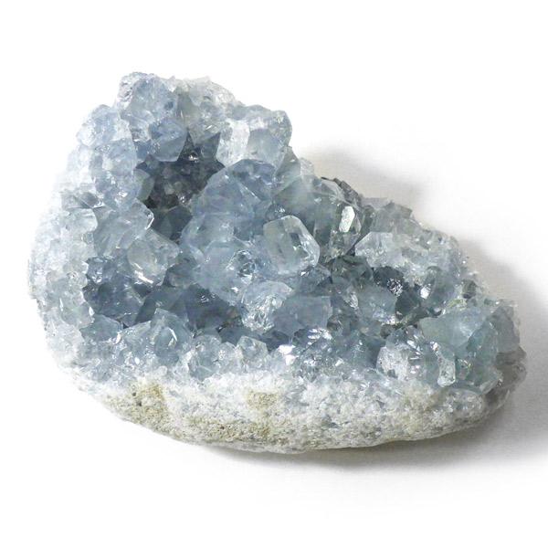 セレスタイト 母岩付き原石 クラスター マダガスカル産 天青石 天然石