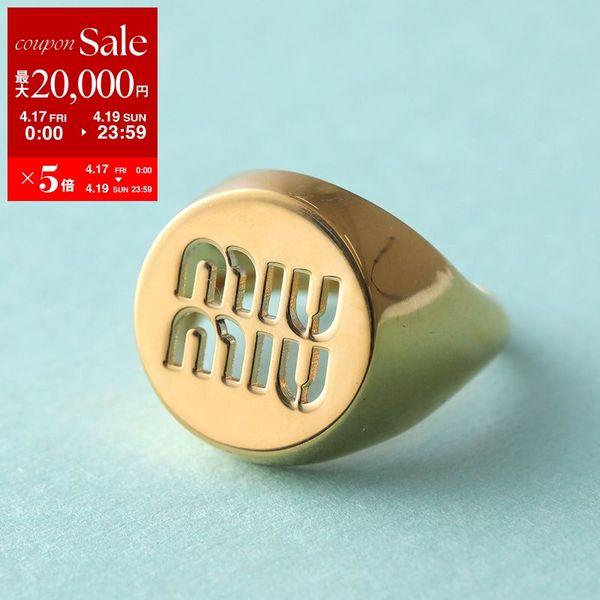miu miu（ミュウミュウ） リング 5IA046 2DTU レディース シグネット