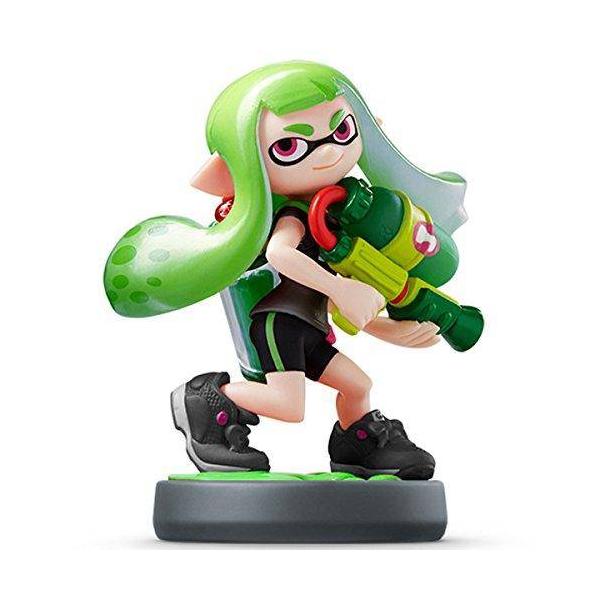 amiibo ガール ライムグリーン 即納 (スプラトゥーンシリーズ) スプラ
