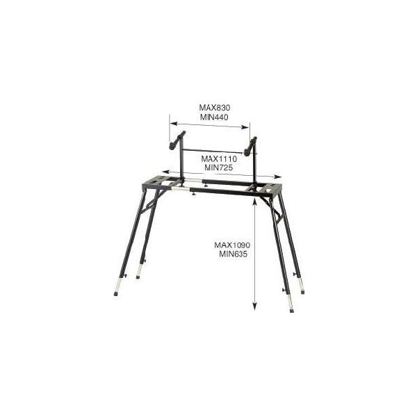 Kikutani(キクタニ) KS-101＋AD-25キーボードスタンド2段 : ワタナベ