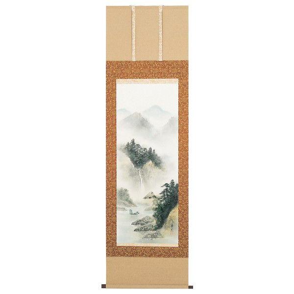 掛け軸専門 掛軸 販売 通販店 彩色山水（今村 景元） 年中掛け 山水画
