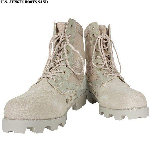 MILITARY（ミリタリー） 新品 米軍ジャングルブーツ サンド メンズ