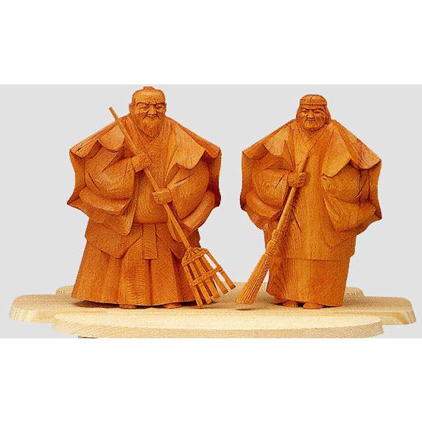 高砂人形 一位木 一刀彫 3寸 夫婦円満 長寿 縁起物 招福 結婚祝い