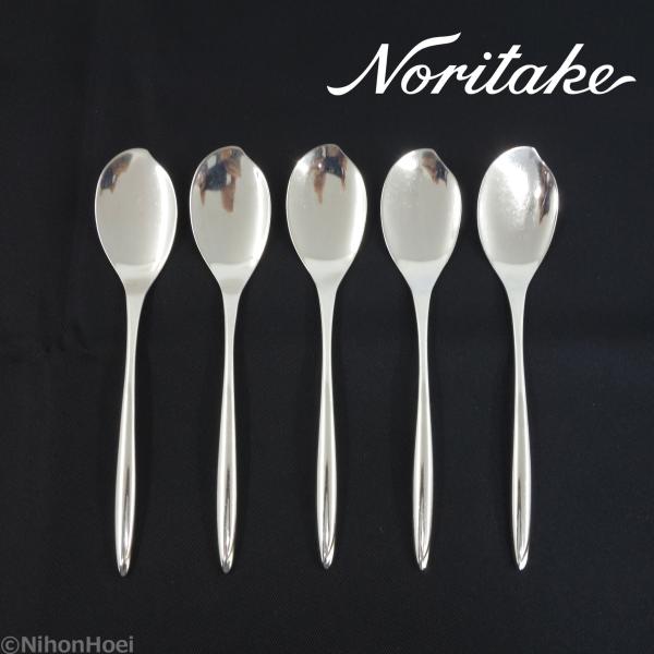 ノリタケ 送料無料 ◇ ソース スプーン 190mm 5本セット ◇ 在庫50