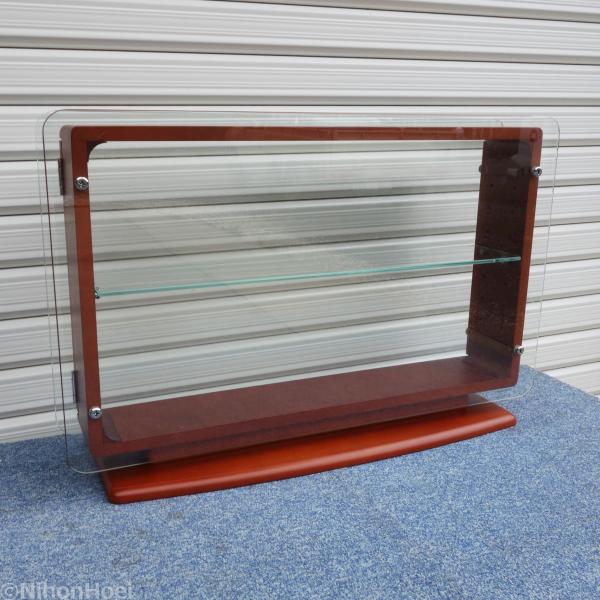 送料無料 塩川光明堂 木枠 レトロ調 コレクションケース カルトーネ G