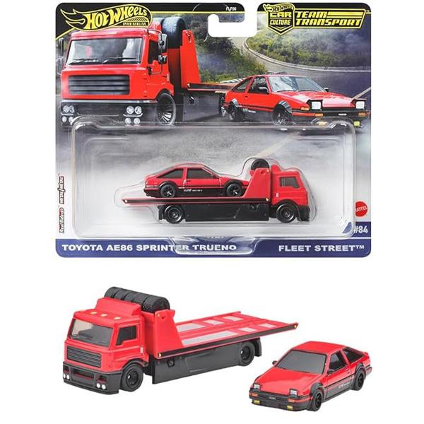 ホットウィール(Hot Wheels) チームトランスポート トヨタ AE86
