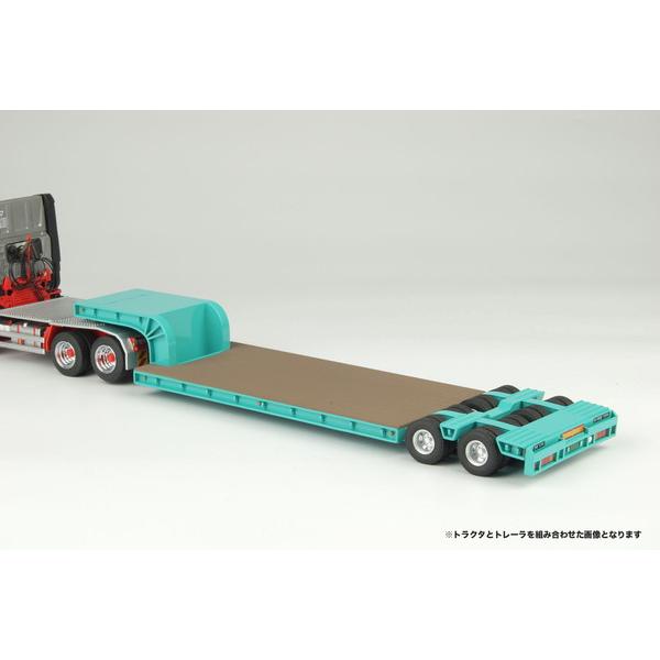 プラッツ×ケンクラフト 1/50 16輪 中低床重量物運搬用トレーラ ライト