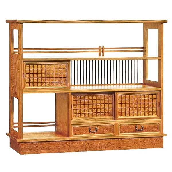 飾り棚 和風 和室 屋久杉 おしゃれ 八重衣 40 完全受注生産 大川産