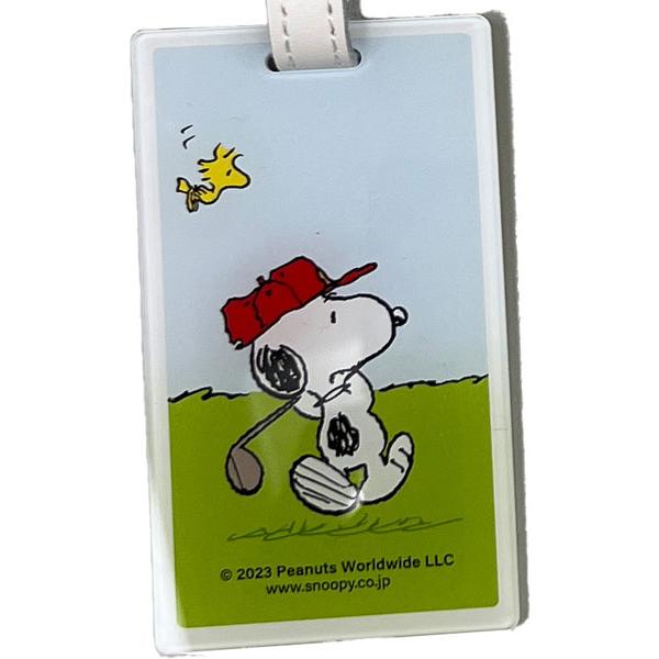 SNOOPY（スヌーピー） SNOOPY ID ゴルフ バッグタグ PEANUTS