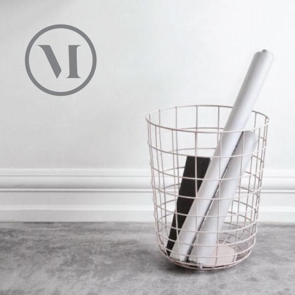 menu/メニュ ワイヤービン wire bin ブラス/クロム/コッパー シンプル