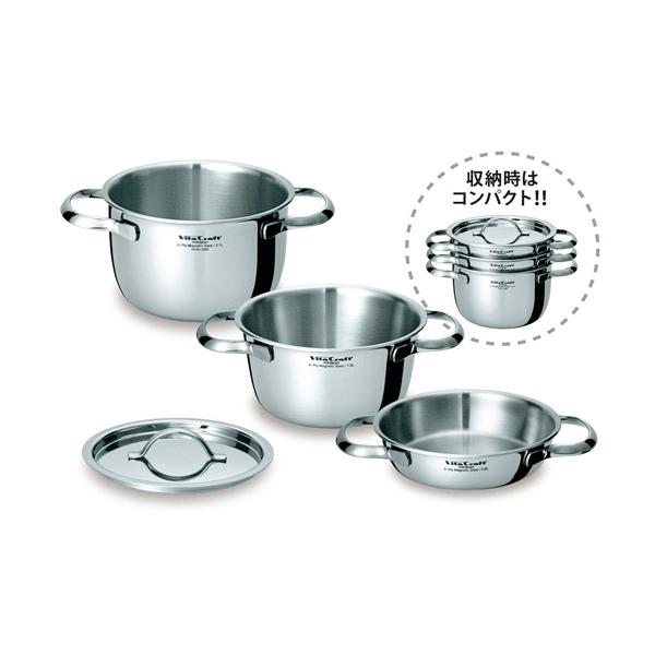 Vita Craft（ビタクラフト） ミニパン ミニパンセット 両手ナベ0.8L