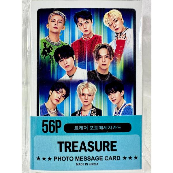 TREASURE トレジャー グッズ ／ フォト メッセージカード 56枚セット
