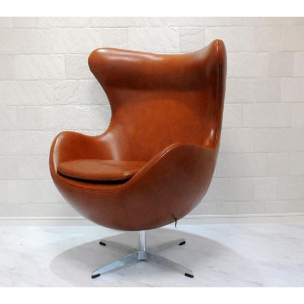 ARNE JACOBSEN（アルネ ヤコブセン） エッグチェア レザー仕様