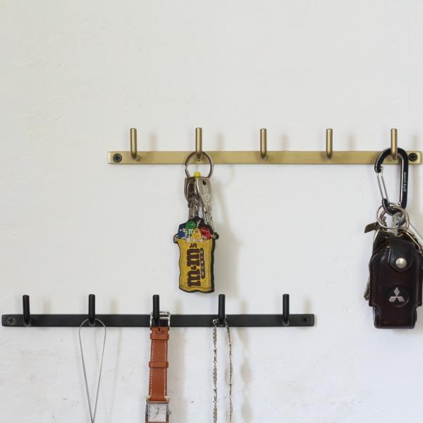 ウォールフック ハンガーフック アイアン おしゃれ 壁掛け 鍵かけ 玄関