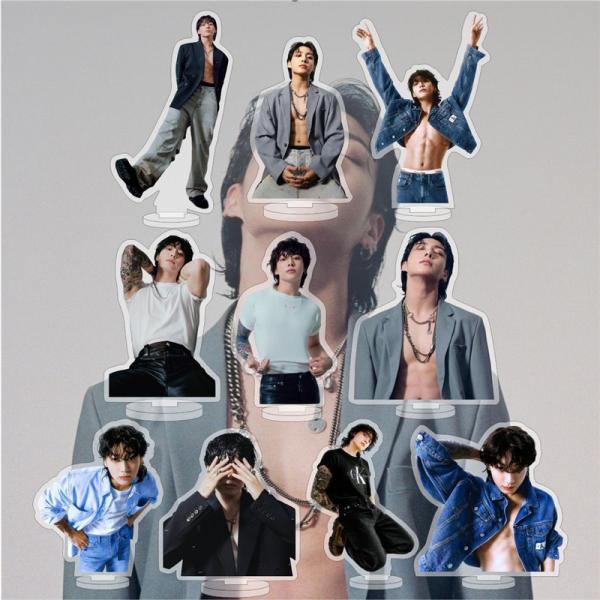2番目半額 Jung Kookグッズ SEVEN グク 防弾少年団 写真 卓上 10cm