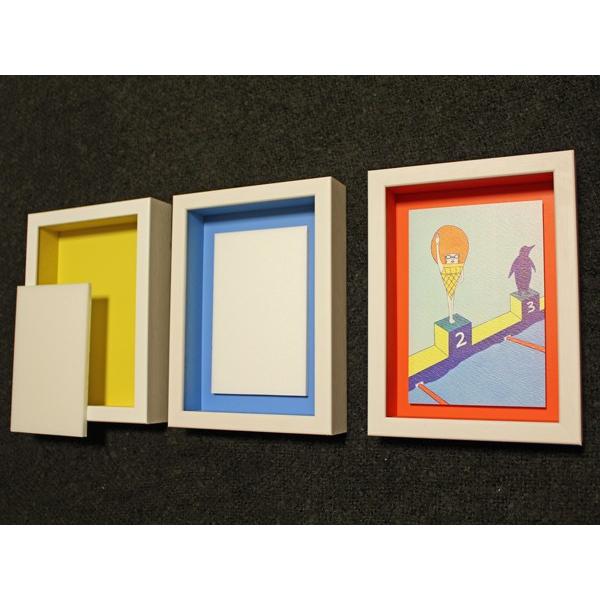 カラーボックスフレーム 立体額 キャビネ : ゆうびどう - 通販 - Yahoo