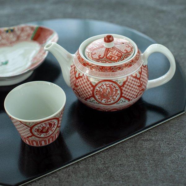 テーブルウェア 食器 九谷急須(赤絵) 九谷(赤絵)シリーズ 赤絵金彩鳳凰