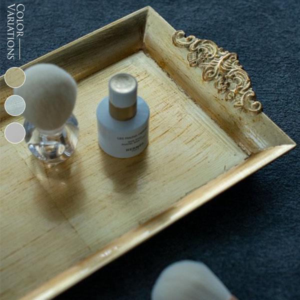 トレー お盆 アンティーク調 ミニトレイ ディスプレイ アンティーク