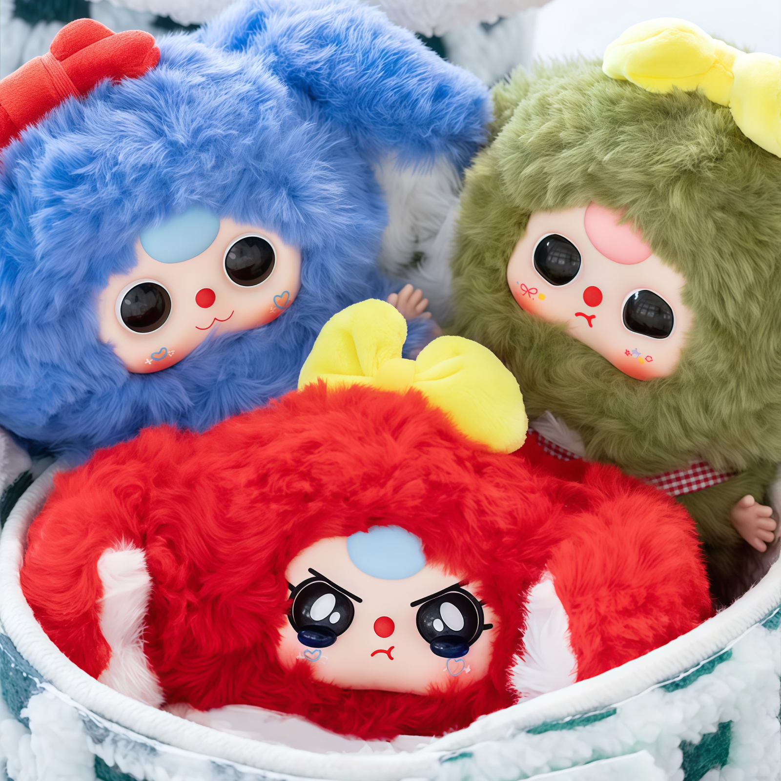 BABY THREE】マカロンうさぎちゃん2.0シリーズ・ブラインドボックス