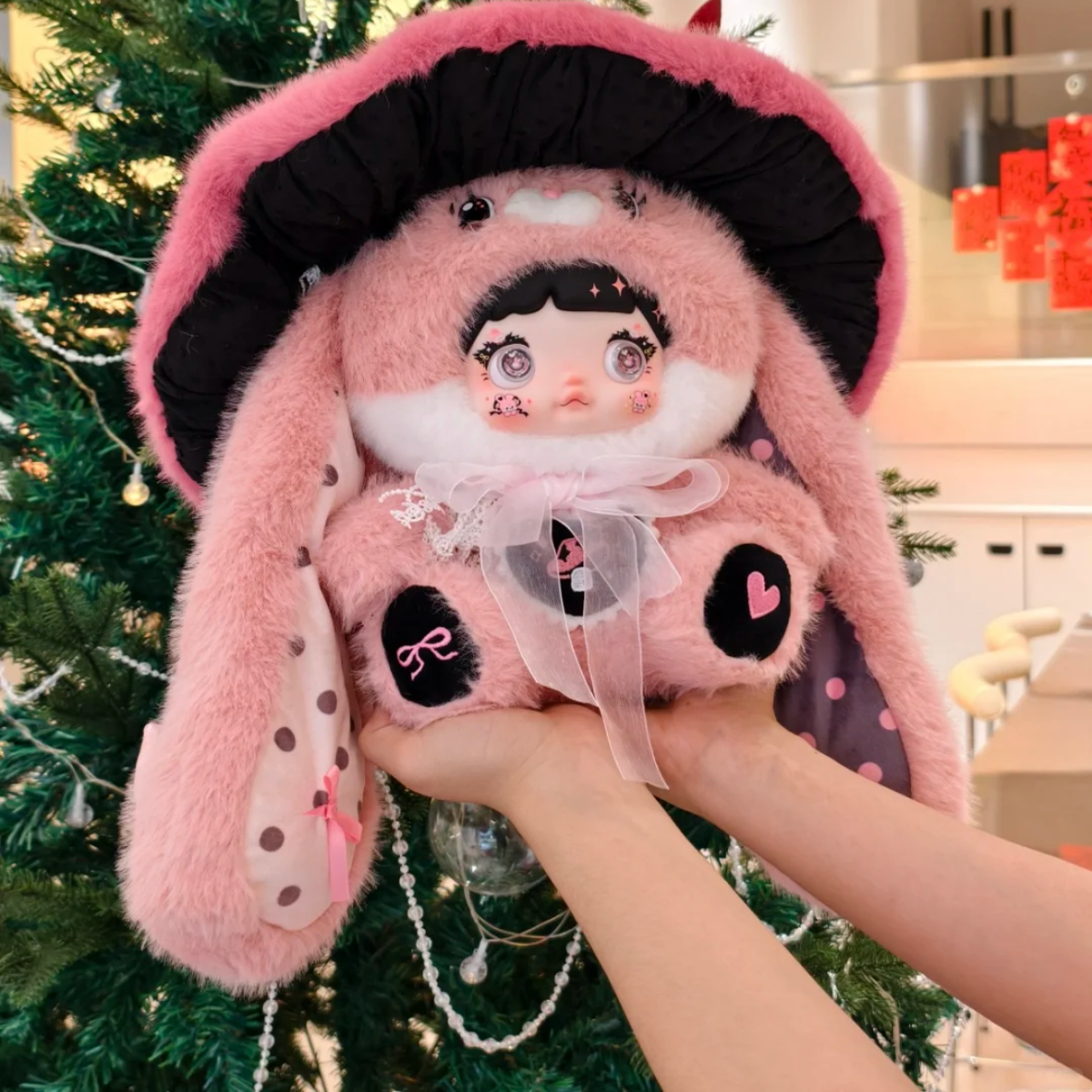 Nommi・キノコ帽子シリーズ】400％・ブラインドボックス・ぬいぐるみ