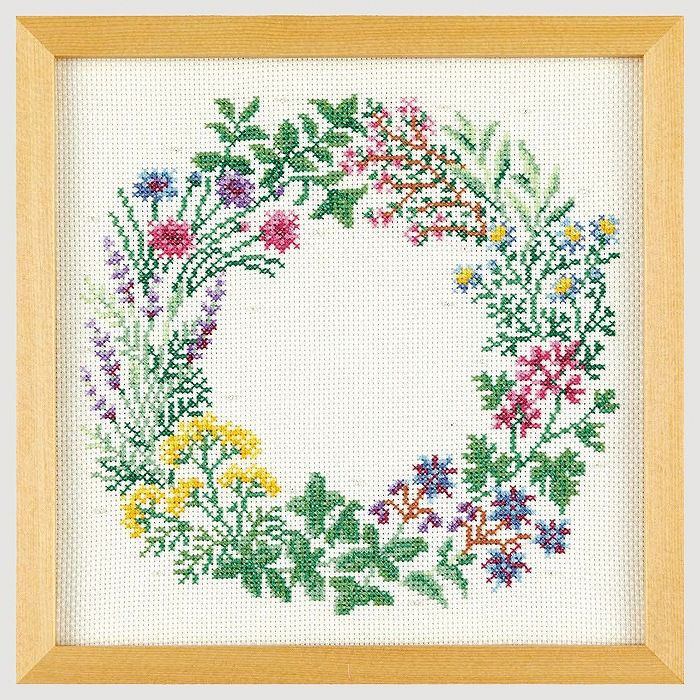 ホビーラホビーレクロスステッチ憧れのお庭から