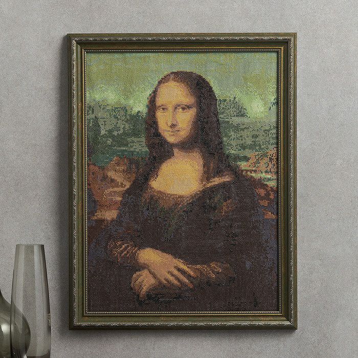 クロスステッチフレーム＜青もみじと金魚＞ | リバティ 生地、編み物