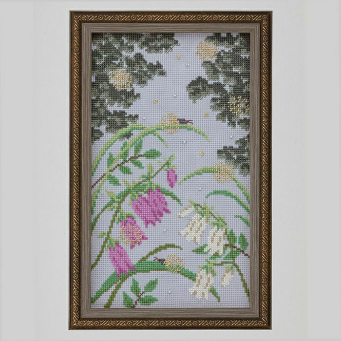 ホビーラホビーレ「アトリエのステッチクロス」完成品 ホビーラ